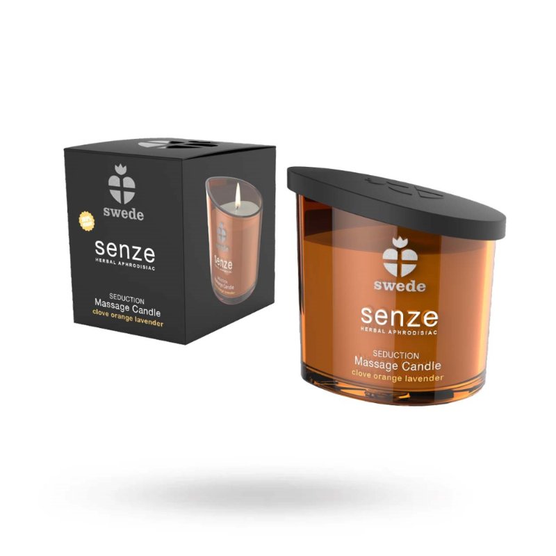 Масажна свічка - Swede Senze Seduction Clove Orange Lavender, 50 мл