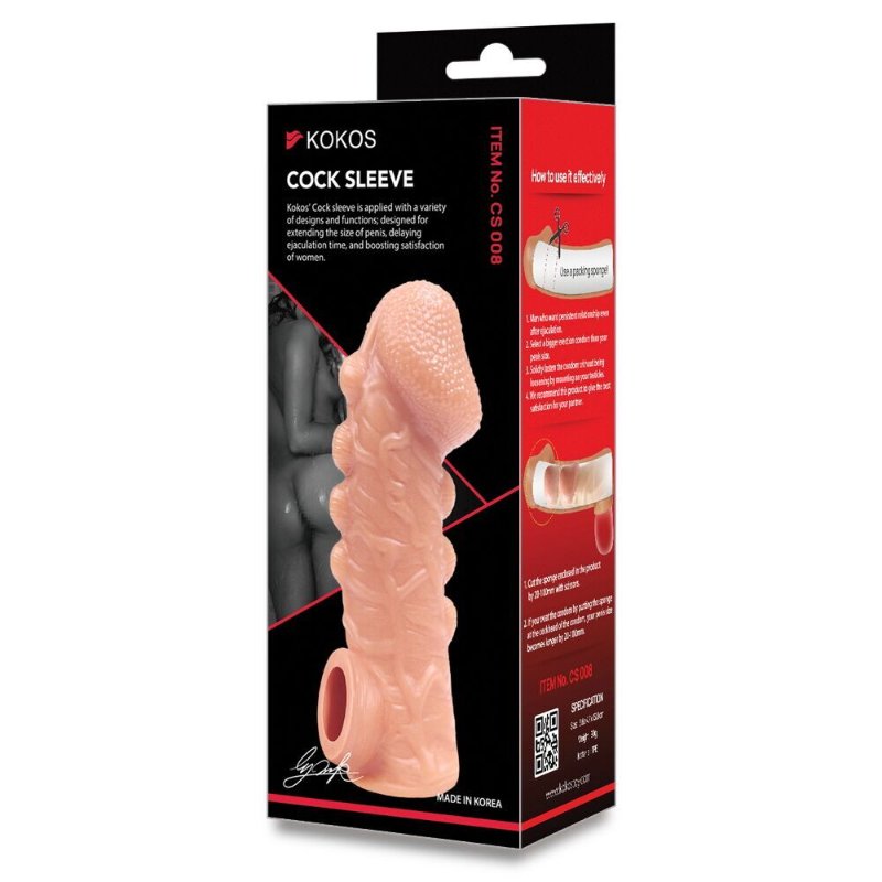 Насадка на член Kokos Cock Sleeve CS 008 S