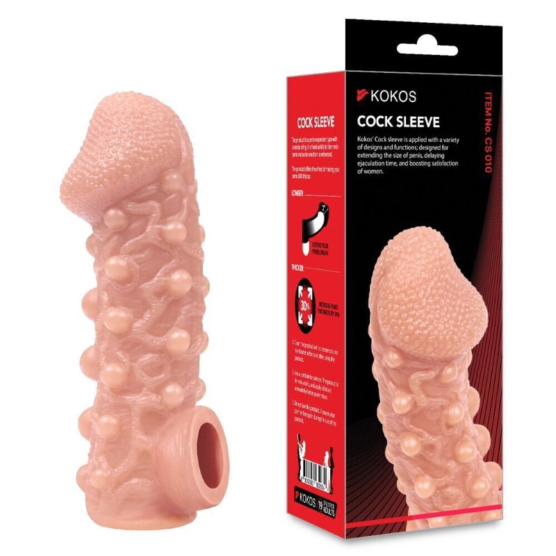 Насадка на член Kokos Cock Sleeve CS 010 S (м'яте паковання!!!)