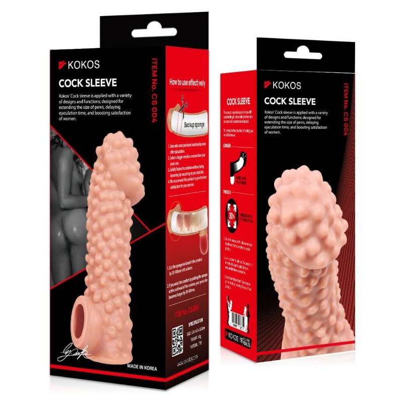 Насадка на член Kokos Cock Sleeve CS 004 S