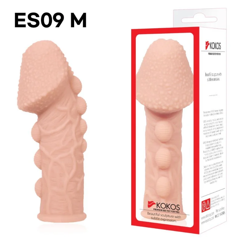 Насадка на член Kokos Extreme Sleeve ES.09 розмір M (тріснуло паковання!!!)