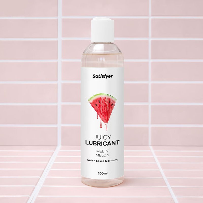 Лубрикант на водній основі Satisfyer Juicy Lubricant Melty Melon 300 мл (м'яте паковання!!!)
