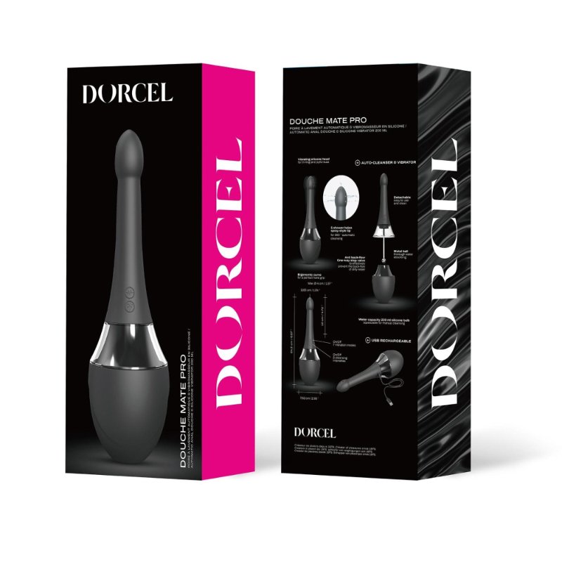 Автоматичний анальний душ-вібратор Dorcel Douche Mate Pro (м'яте паковання!!!)