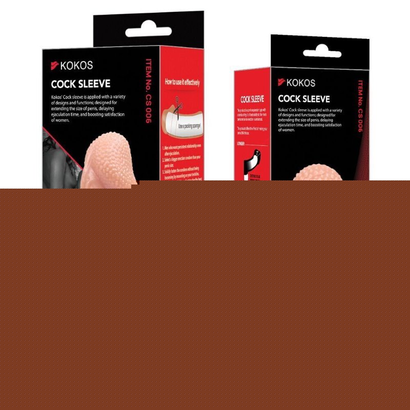 Насадка на член Kokos Cock Sleeve CS 006 S (м'яте паковання!!!)