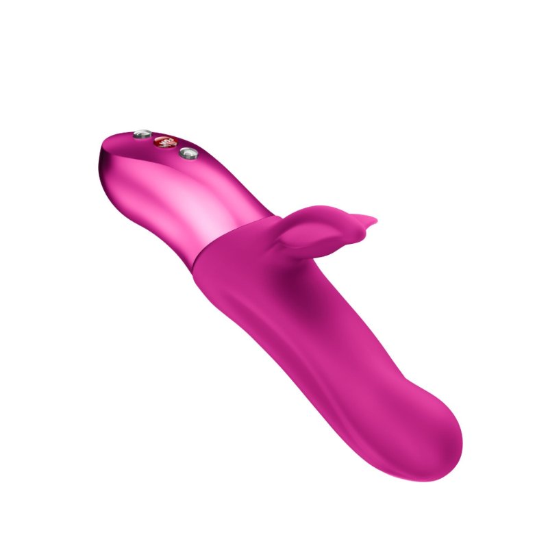 Пульсатор з вібрацією кліторального відростка Fun Factory BI STRONIC FUSION Magenta (м'яте паковання!!!)