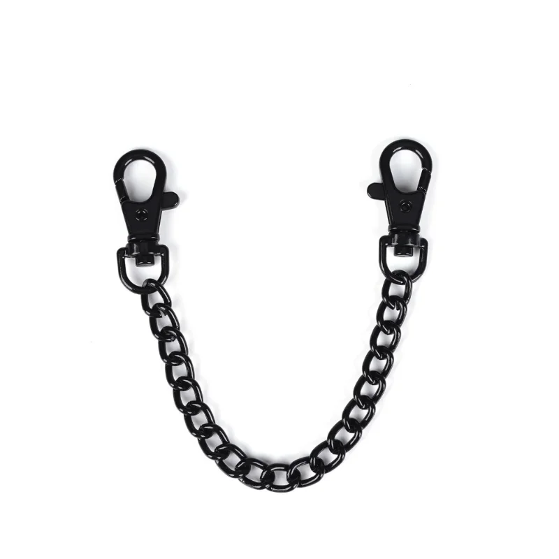 Наручники Liebe Seele Flower Rhythm - Black and Red Leather Flowers Hand Cuffs (м'яте паковання!!!)