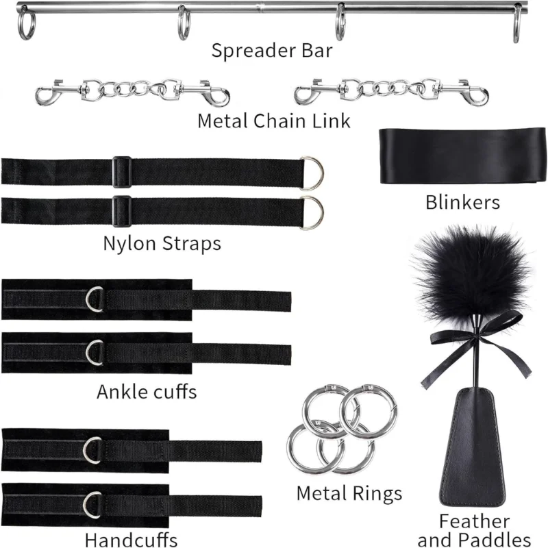 БДСМ-набір LOCKINK YEAHWOW Door Swing & Leg Spreader Bondage set (м'яте паковання!!!)