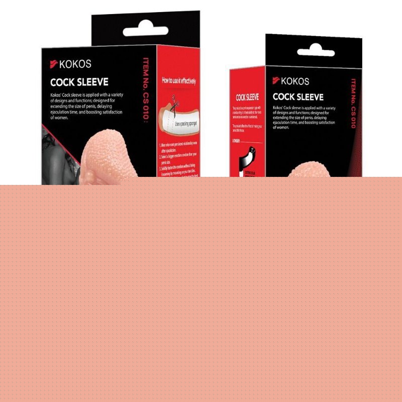 Насадка на член Kokos Cock Sleeve CS 010 S (м'яте паковання!!!)