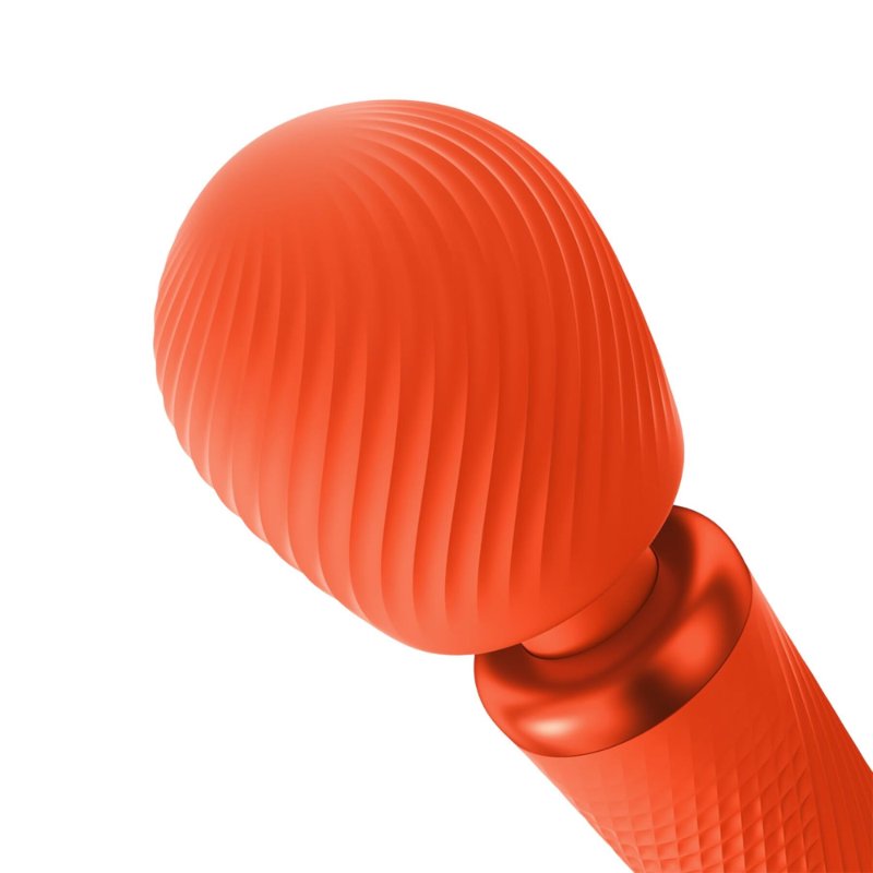 Вібромасажер Fun Factory VIM Vibrating Wand sunrise orange (м'яте паковання!!!)
