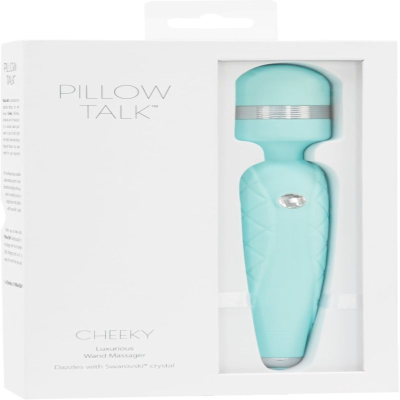 Розкішний вібромасажер PILLOW TALK - Cheeky Teal (м'яте паковання!!!)