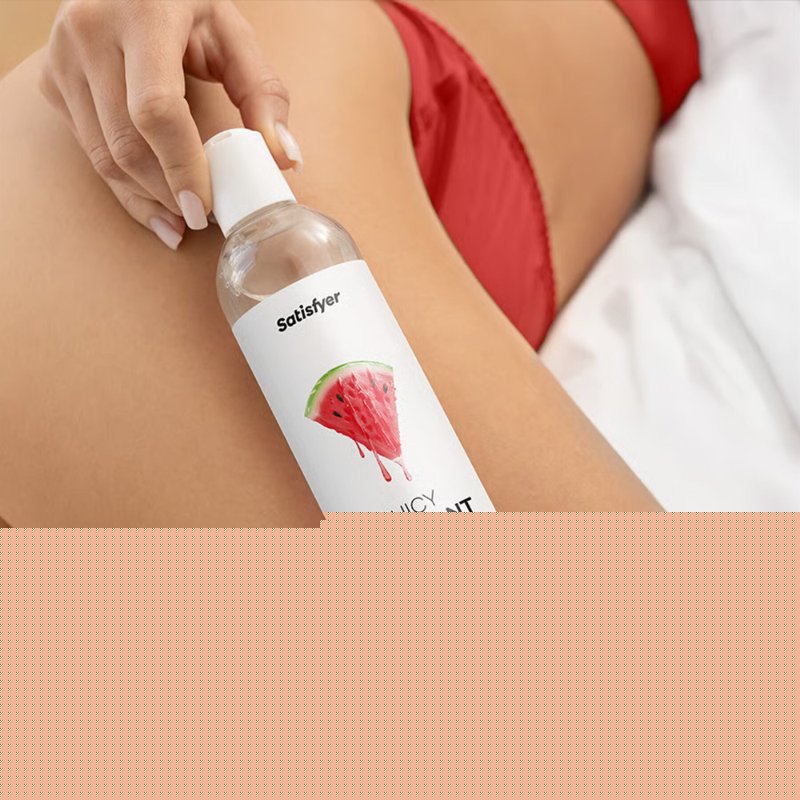 Лубрикант на водній основі Satisfyer Juicy Lubricant Melty Melon 300 мл (м'яте паковання!!!)