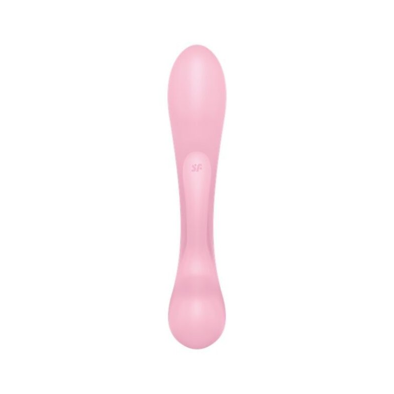 Двосторонній вібратор-кролик Satisfyer Triple Oh Pink (м'яте паковання!!!)