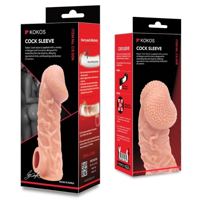 Насадка на член Kokos Cock Sleeve CS 006 S