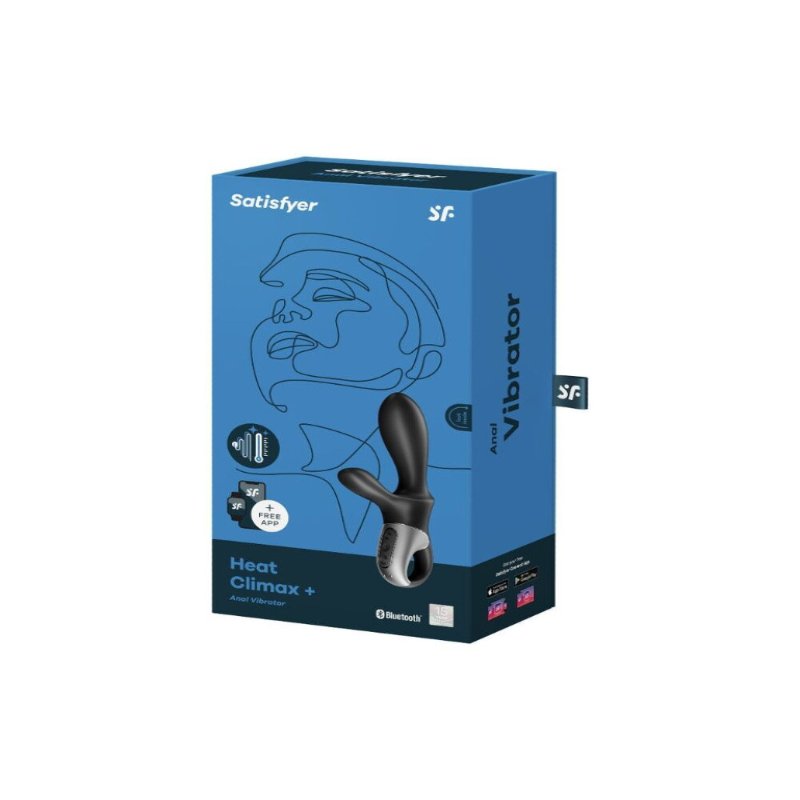 Універсальний смарт-вібратор з підігрівом Satisfyer Heat Climax + (м'яте паковання!!!)