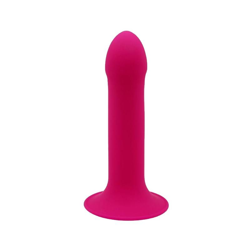 Дилдо з присоскою Adrien Lastic Hitsens 2 Pink, відмінно для страпона, макс. діам. 4см, довж. 16,7см - зображення 1