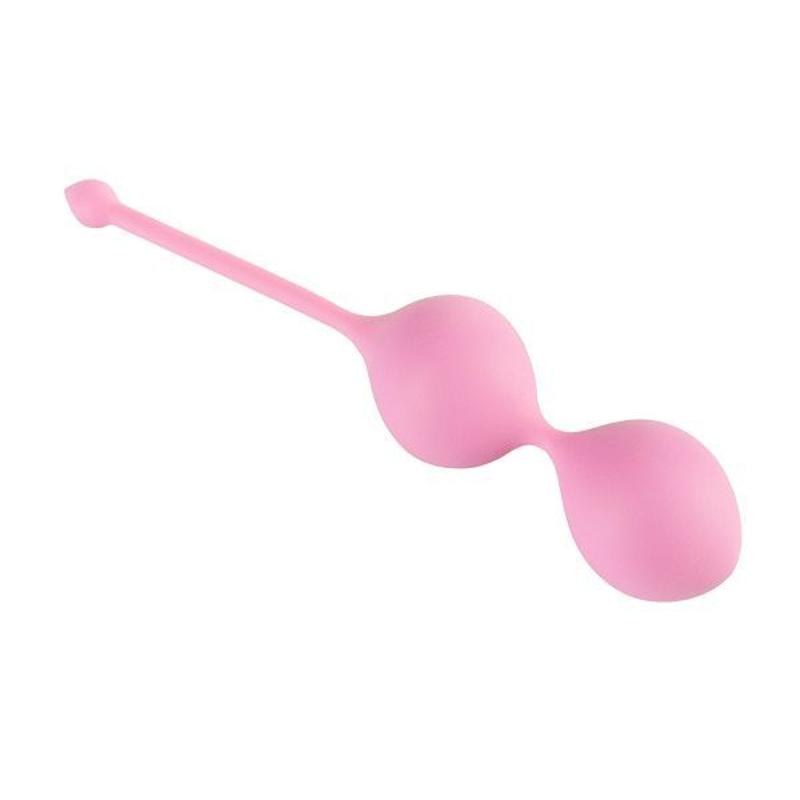 Вагінальні кульки Alive U-Tone Balls Pink, діаметр 3,5 см, вага 77 г - зображення 1