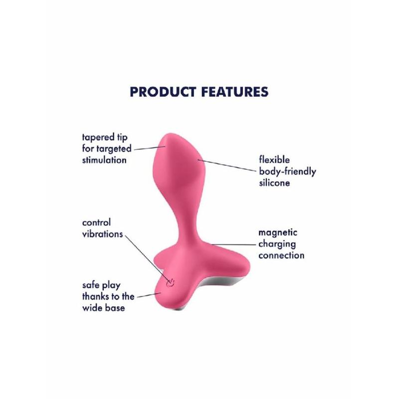 Анальна пробка з вібрацією Satisfyer Game Changer Pink