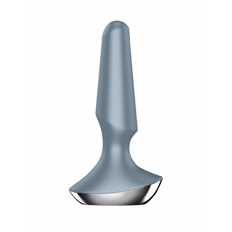 Анальна смарт-вібропробка Satisfyer Plug-ilicious 2 Ice Blue