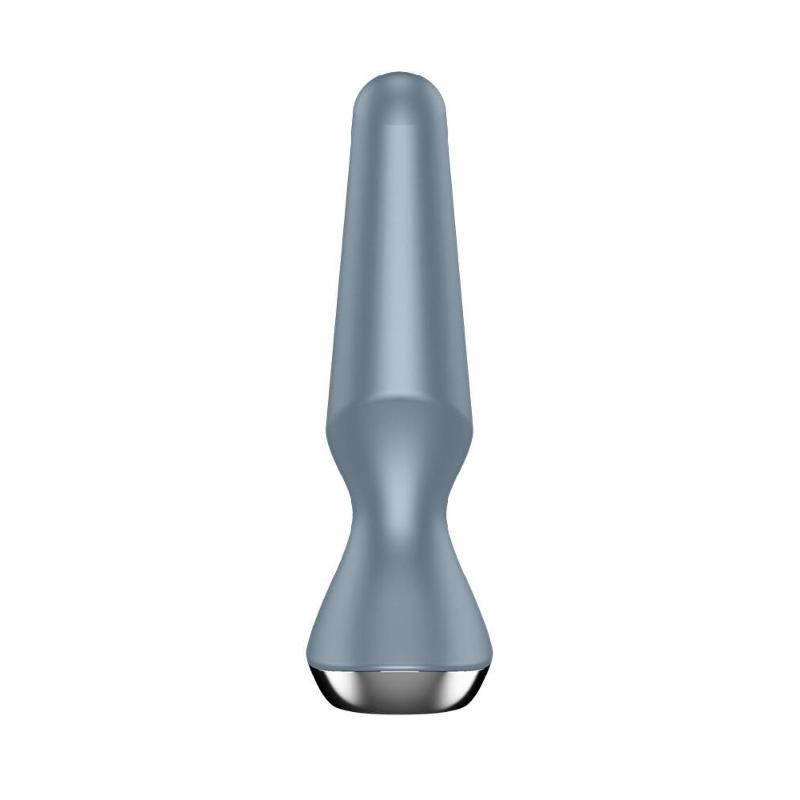 Анальна смарт-вібропробка Satisfyer Plug-ilicious 2 Ice Blue