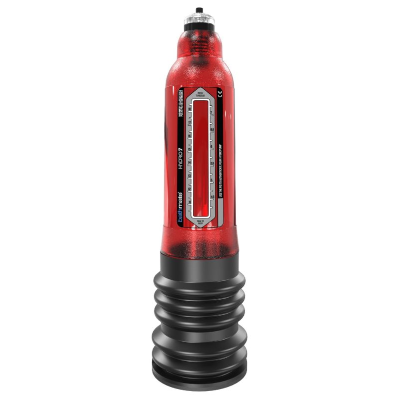 Гідропомпа Bathmate Hydro 7 Red, для члена довжиною від 12,5 до 18 см, діаметр до 5 см - зображення 1
