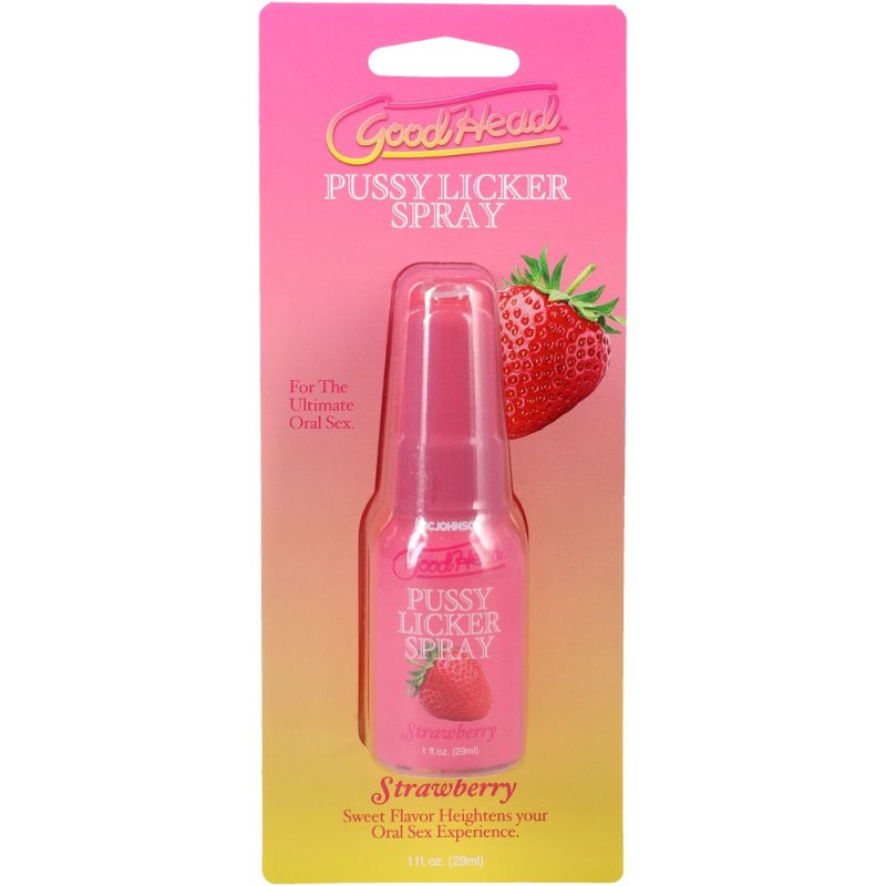 Спрей для кунілінгусу Doc Johnson GoodHead Pussy Licker Spray - Strawberry 29 мл