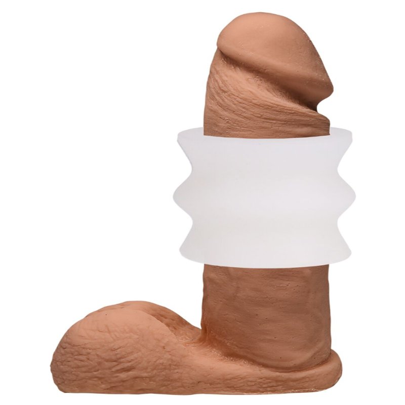 Мастурбатор Doc Johnson GoodHead - Glow Helping Head Silicone