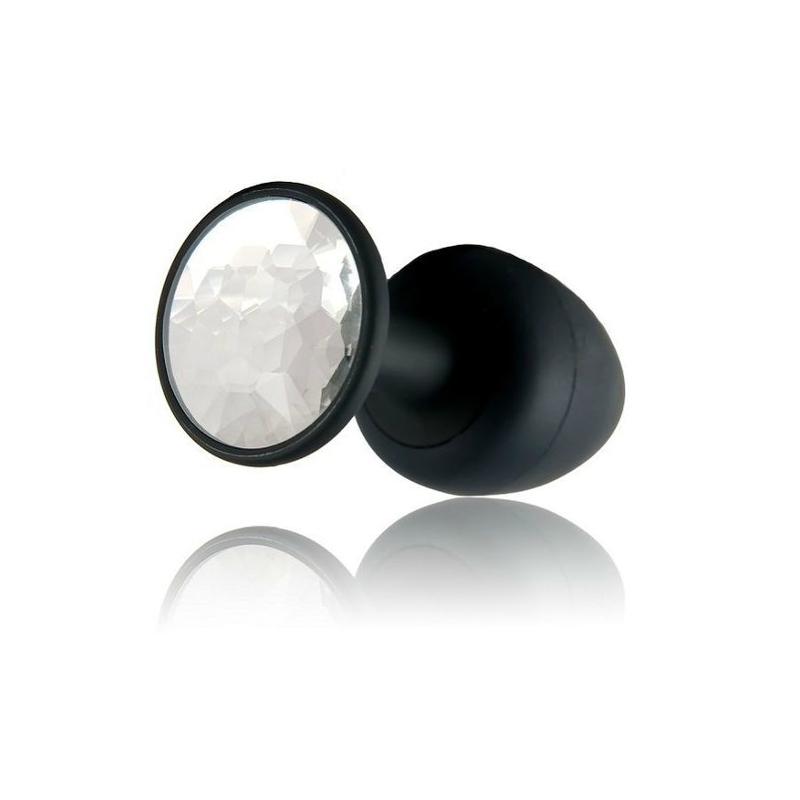 Анальна пробка Dorcel Geisha Plug Diamond M з кулькою всередині, створює вібрації, макс. діам. 3,2см - зображення 1