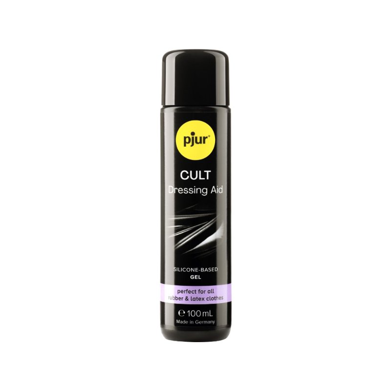 Змазка для латексу та гуми pjur Cult Dressing Aid 100 мл, для полегшення надягання фетиш-вбрання - зображення 1