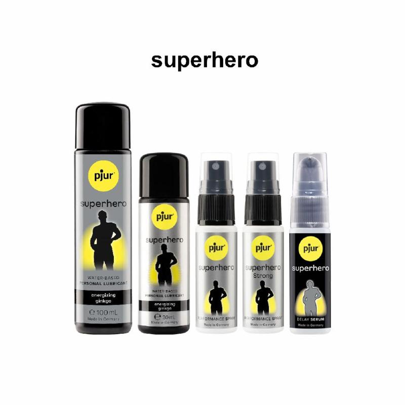 Спрей-пролонгатор pjur Superhero Performance Spray 20 мл, всотується в шкіру, природні компоненти