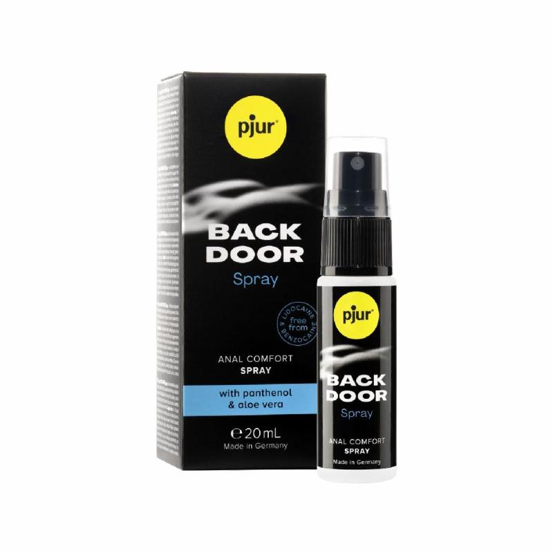 Розслаблювальний анальний спрей pjur BACK DOOR spray 20 мл, з пантенолом та алое, концентрований
