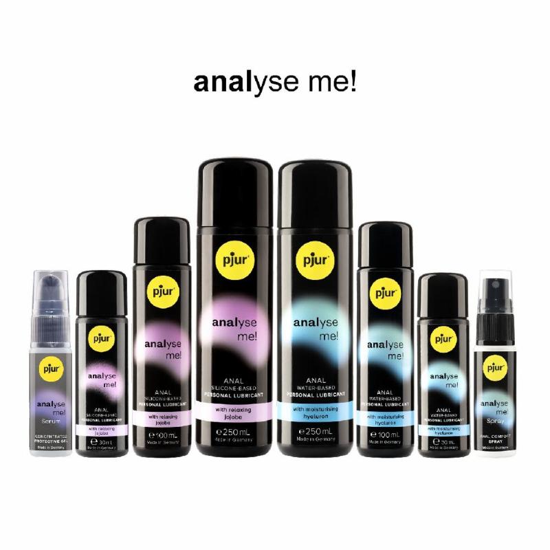 Анальний лубрикант pjur analyse me! Relaxing 30 мл, на силіконовій основі, з олією жожоба