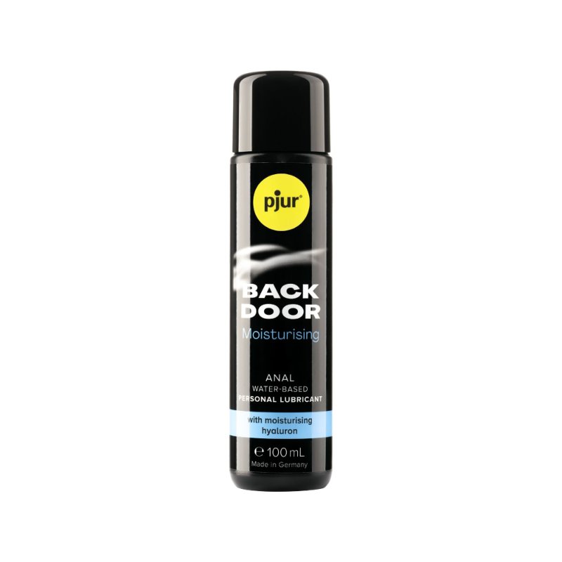Анальна змазка pjur BACK DOOR Moisturising 100 мл, на водній основі, з гіалуроном, ефект силікону - зображення 1