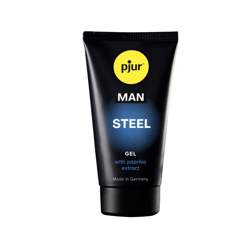 Гель-стимулятор для пеніса pjur MAN Steel Gel 50 мл, з екстрактом паприки та ментолом - зображення 1
