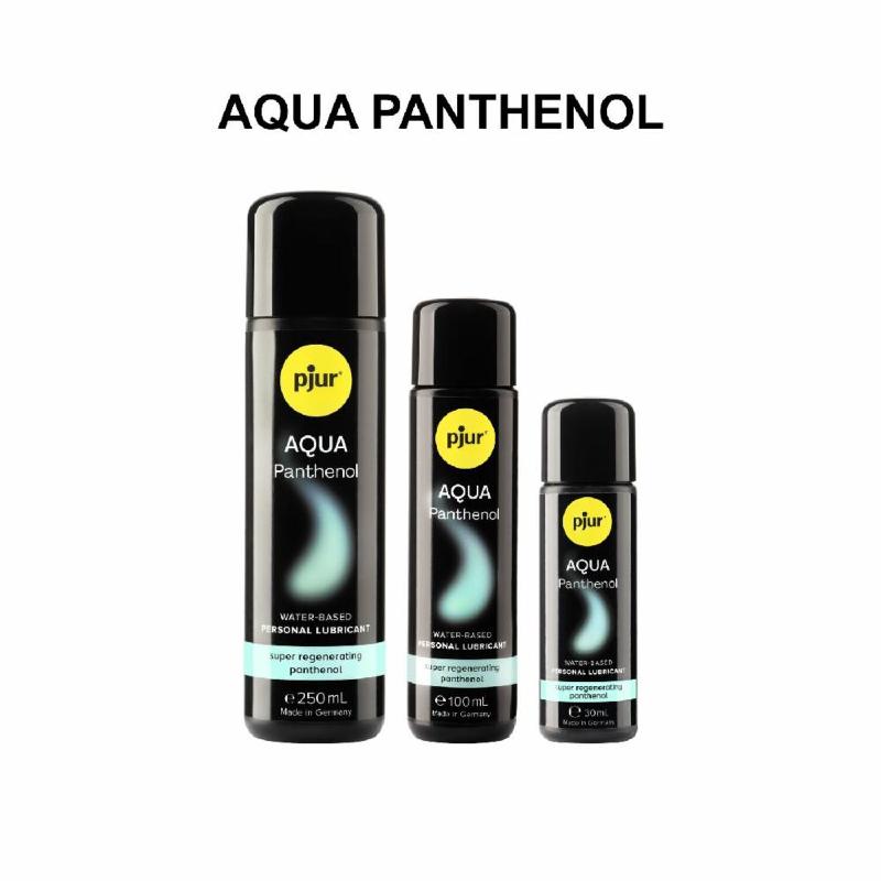 Лубрикант на водній основі pjur Aqua Panthenol 100 мл з пантенолом, догляд та зволоження