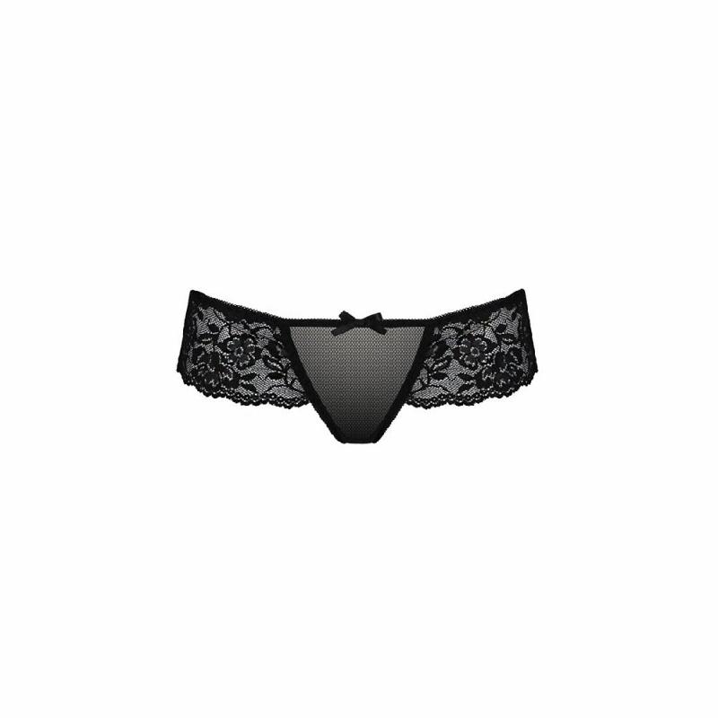 Трусики Passion Exclusive ABLA THONG L/XL, black