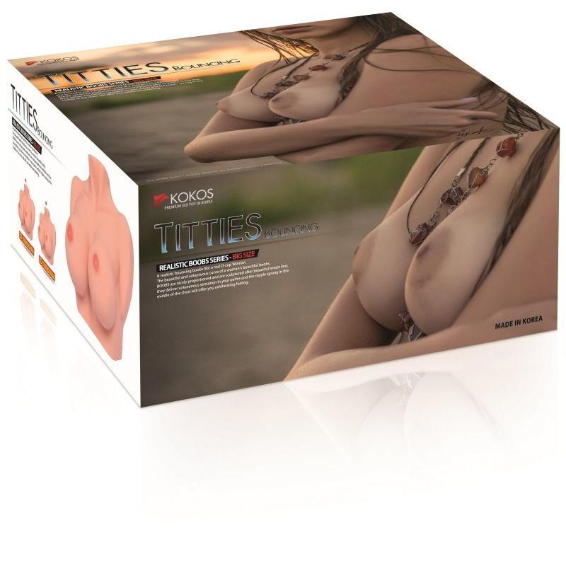 Мастурбатор-груди Kokos Bouncing Titties D