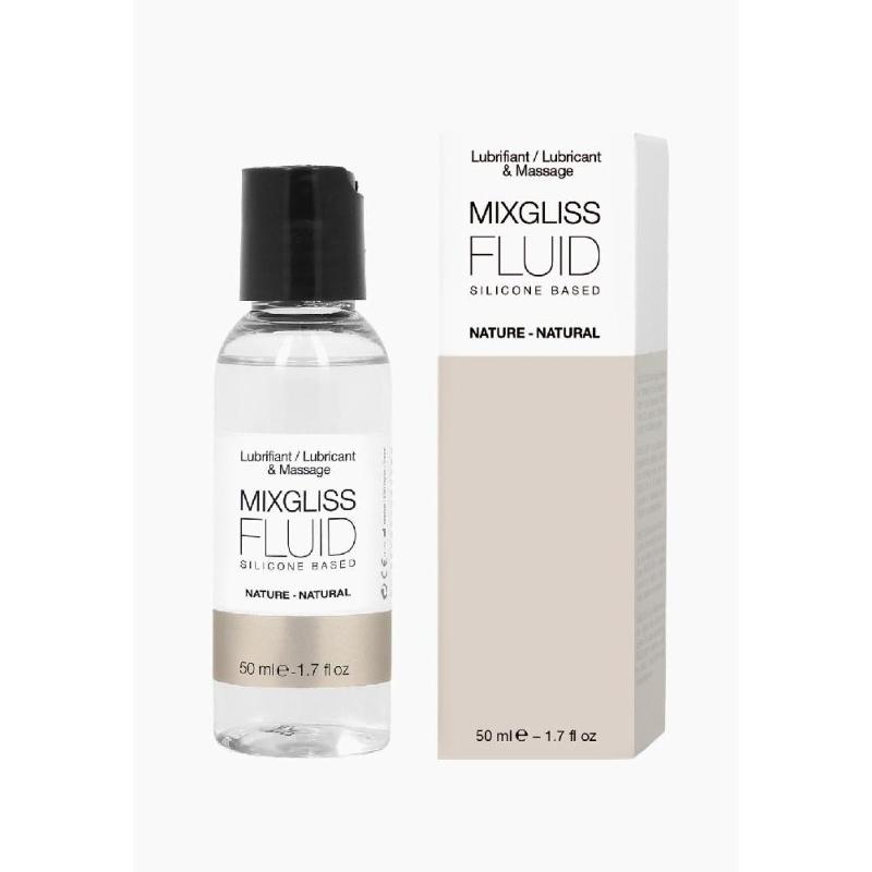 Лубрикант на силіконовій основі MixGliss FLUID NATURE (50 мл) без запаху - зображення 1