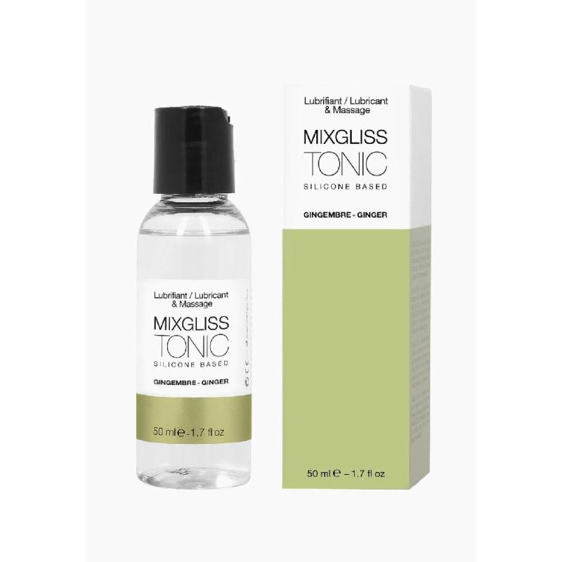 Лубрикант на силіконовій основі MixGliss TONIC - GINGEMBRE (50 мл) з ароматом імбиру - зображення 1