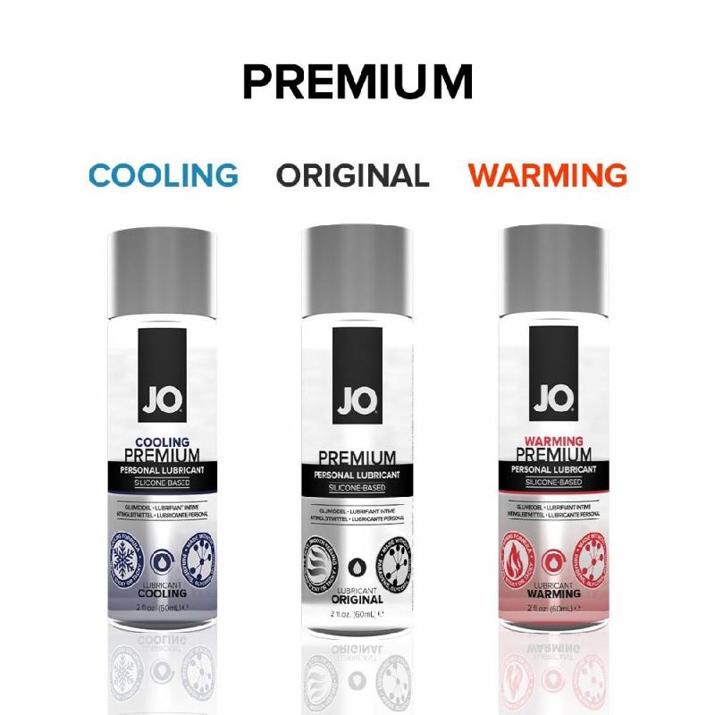 Розігрівальний лубрикант на силіконовій основі JO PREMIUM — WARMING (30 мл)