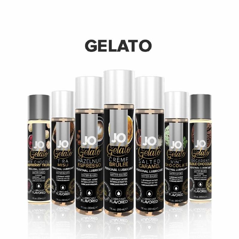 Змазка на водній основі JO GELATO CremeBrulee (30 мл) без цукру, парабенів та пропіленгліколю