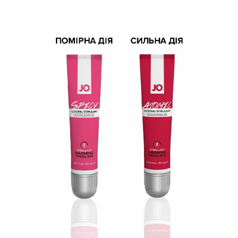 Збуджувальний гель для клітора JO SPICY WARMING (10 мл), розігрівальний