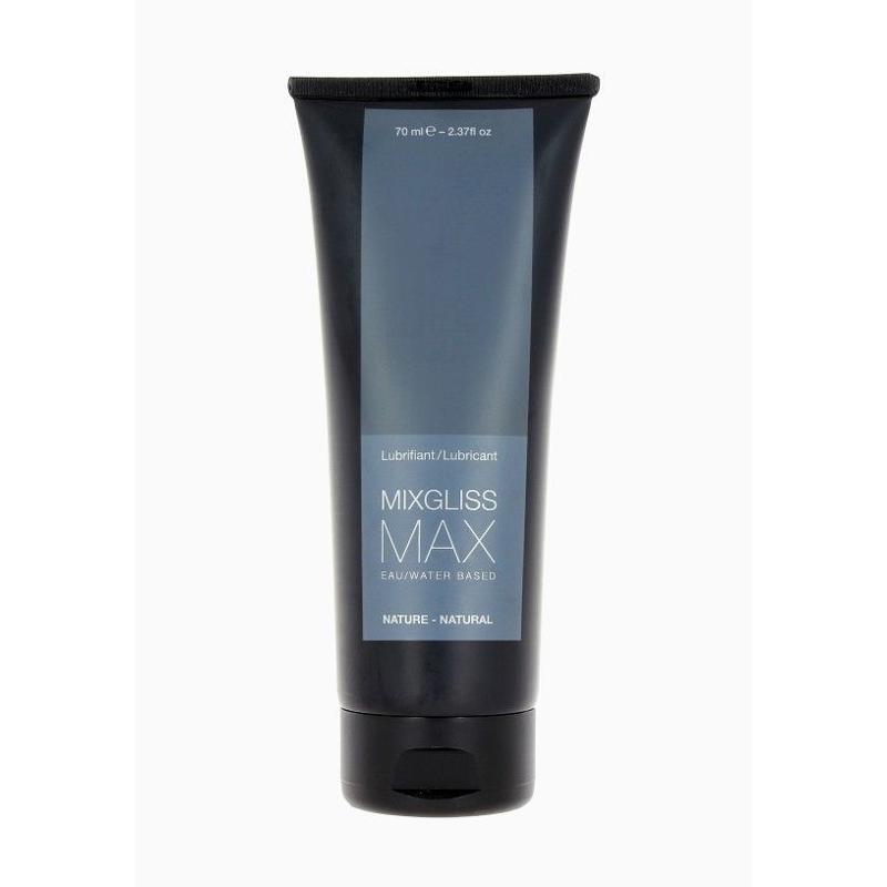Анальний гель-змазка MixGliss MAX NATURE (70 мл) на водній основі з екстрактом алое - зображення 1