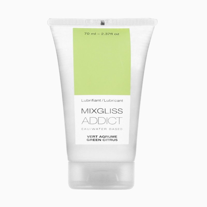 Лубрикант на водній основі MixGliss Addict Green Citrus (70 мл) лайм - зображення 1