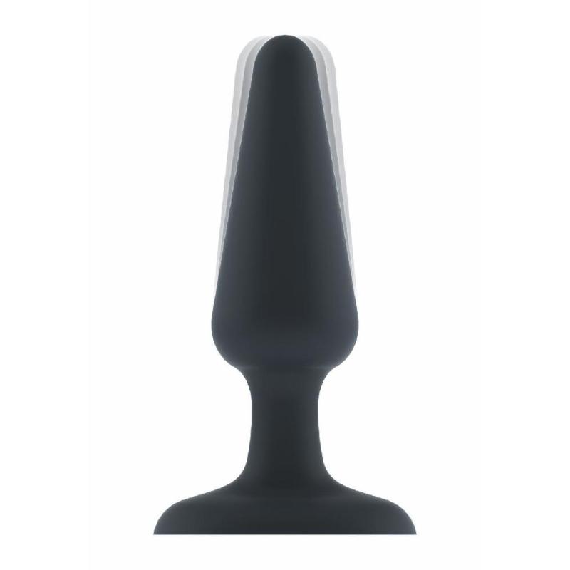 Анальна пробка з вібрацією Dorcel Best Vibe Plug M, макс. діаметр 4,1см, soft-touch силікон