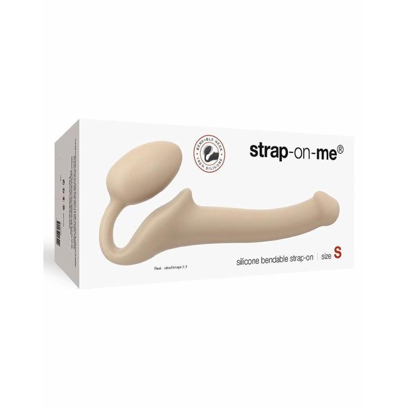 Безремінний страпон Strap-On-Me Flesh S, повністю регульований, діаметр 2,7см