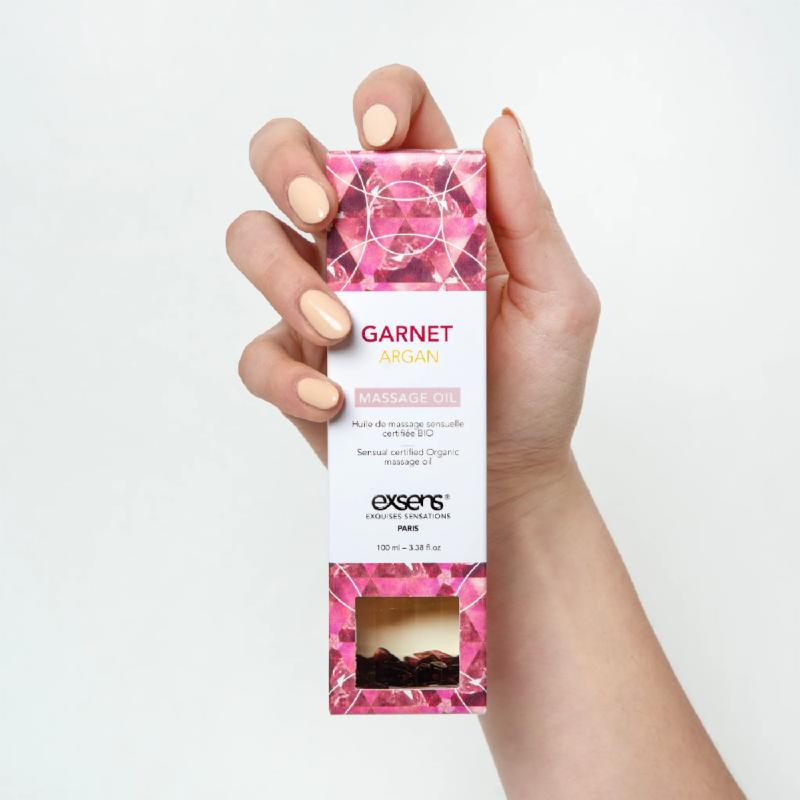 Масажна олія EXSENS Garnet Argan (чуттєве з гранатом) 100мл, натуральна
