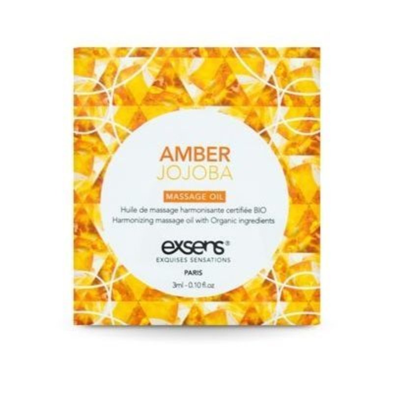 Пробник масажної олії EXSENS Amber Jojoba 3мл (термін до 01.12.2025) - зображення 1