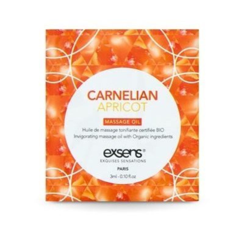 Пробник масажної олії EXSENS Carnelian Apricot 3мл (термін до 01.12.2025) - зображення 1