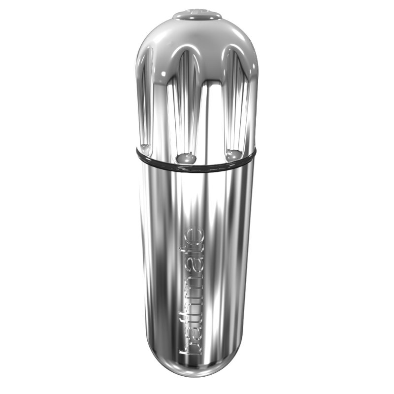 Вібропуля Bathmate Vibe Bullet Chrome, глибока потужна вібрація - зображення 1