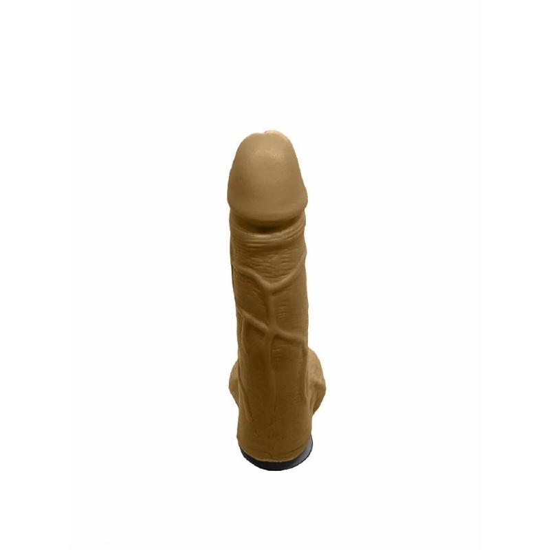 Мило у формі пеніса Чистий Кайф Brown size M, крафтове мило-член, натуральне
